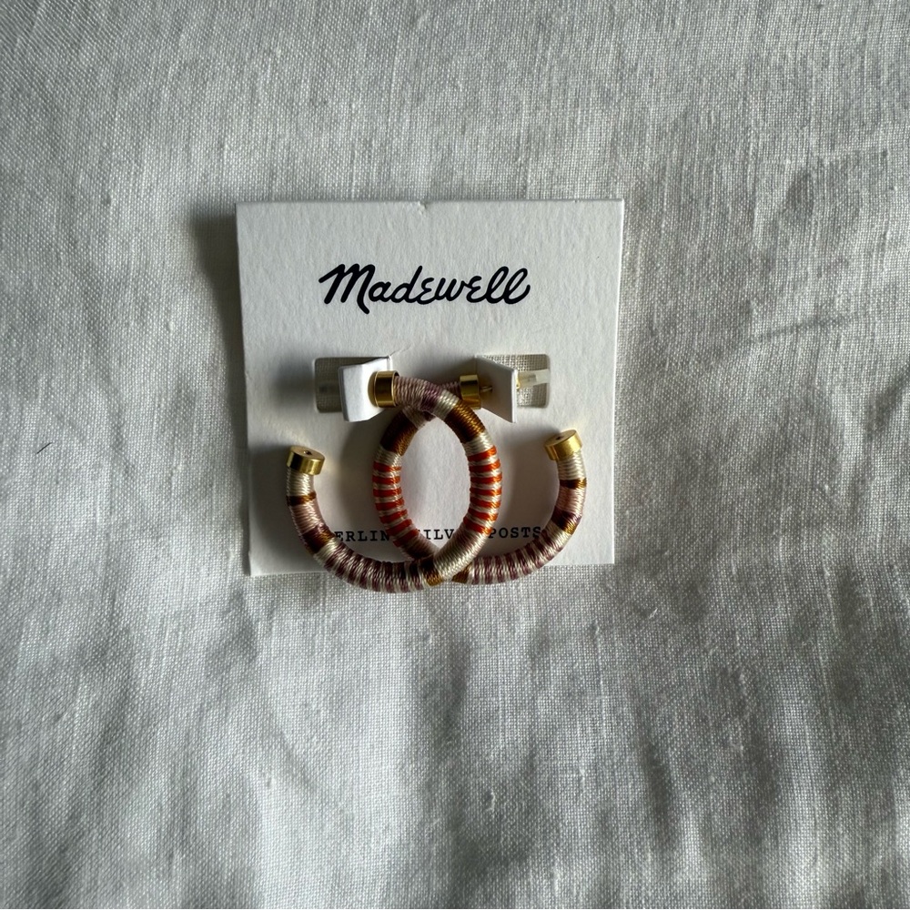 Madewell Gold Stud Earrings